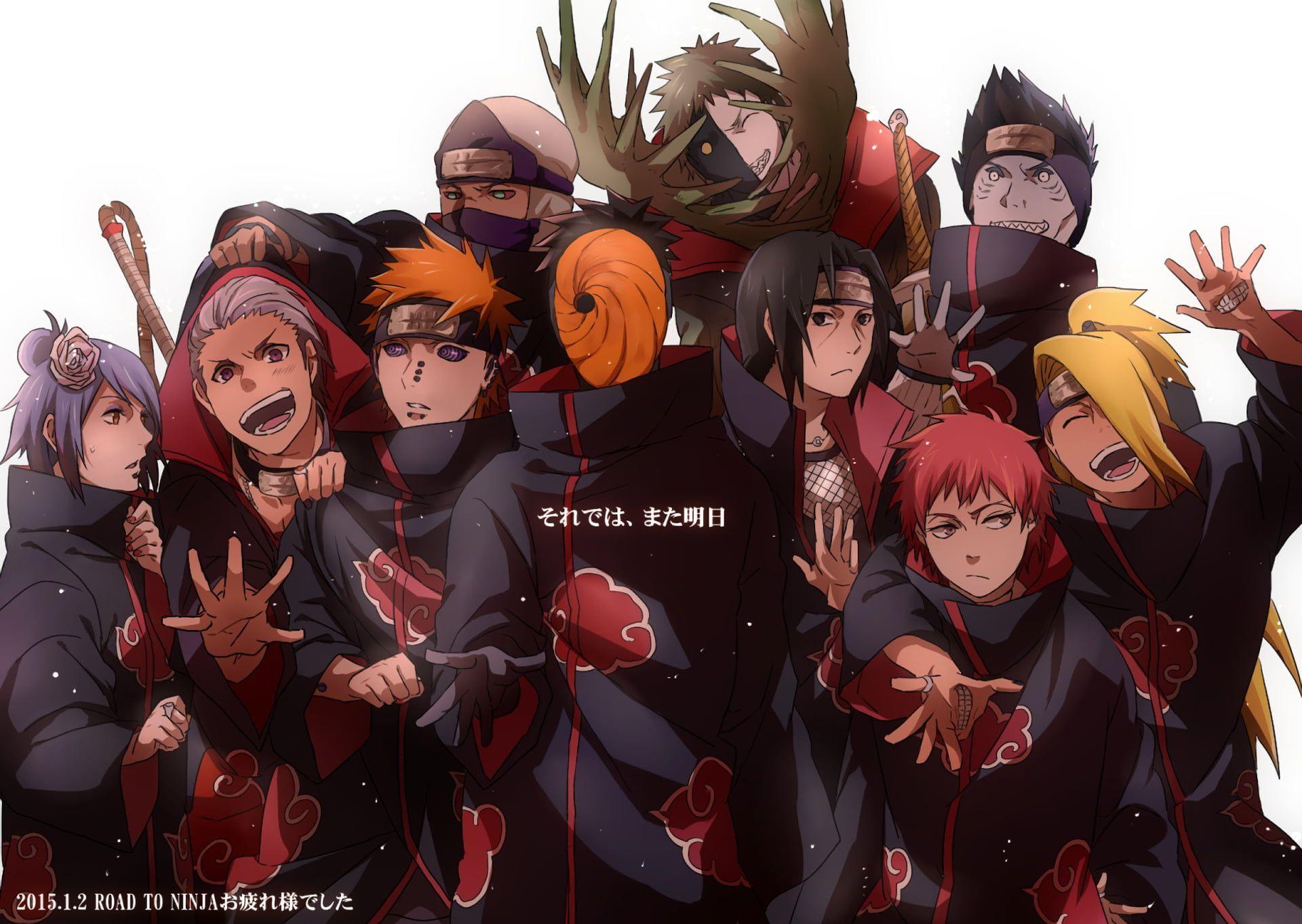 1920x1362 Naruto Akatsuki wallpaper #Anime #Naruto Akatsuki (Naruto) Deidara (Naruto) Hidan (Naruto) Itachi Uchiha Kakuzu (Naruto) K. Anime akatsuki, Akatsuki, Anime naruto