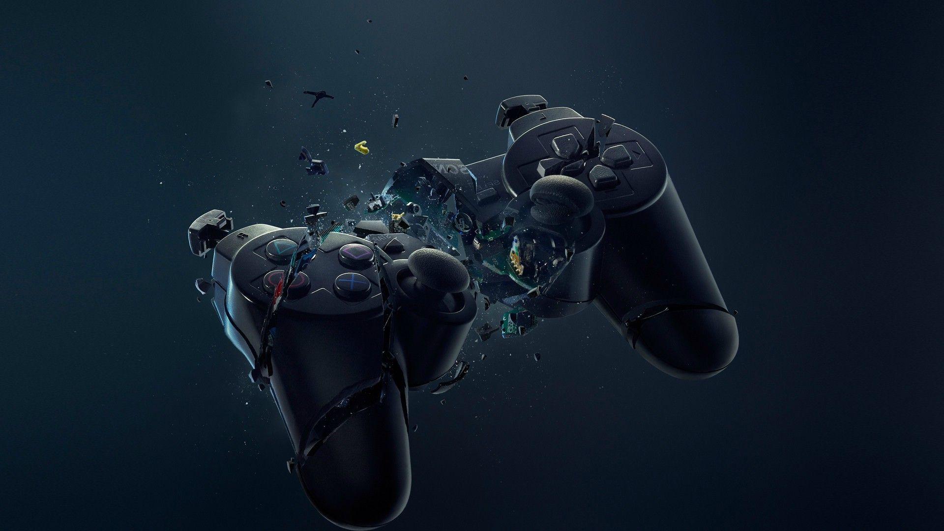 1920x1080 video Games, Sony, Gamepad Wallpaper HD / Desktop and Mobile