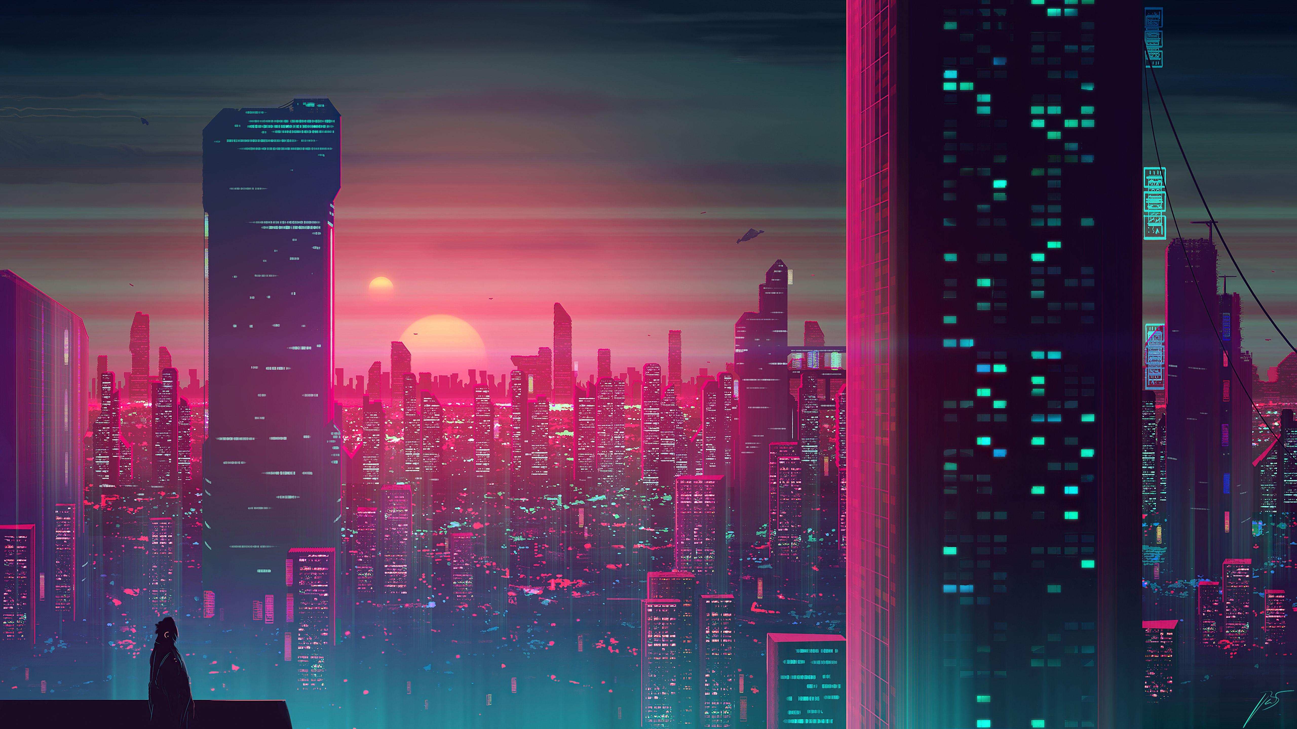5120x2880 Scifi Day And Night 4k, HD Artist, 4k Wallpaper, Image, Background, Photo and Picture