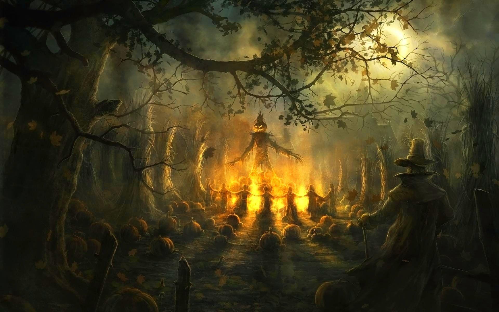1920x1200 dark, Art, Artwork, Fantasy, Artistic, Original, Psychedelic, Horror, Evil, Creepy, Scary, Spooky, Halloween Wallpaper HD / Desktop and Mobile Background