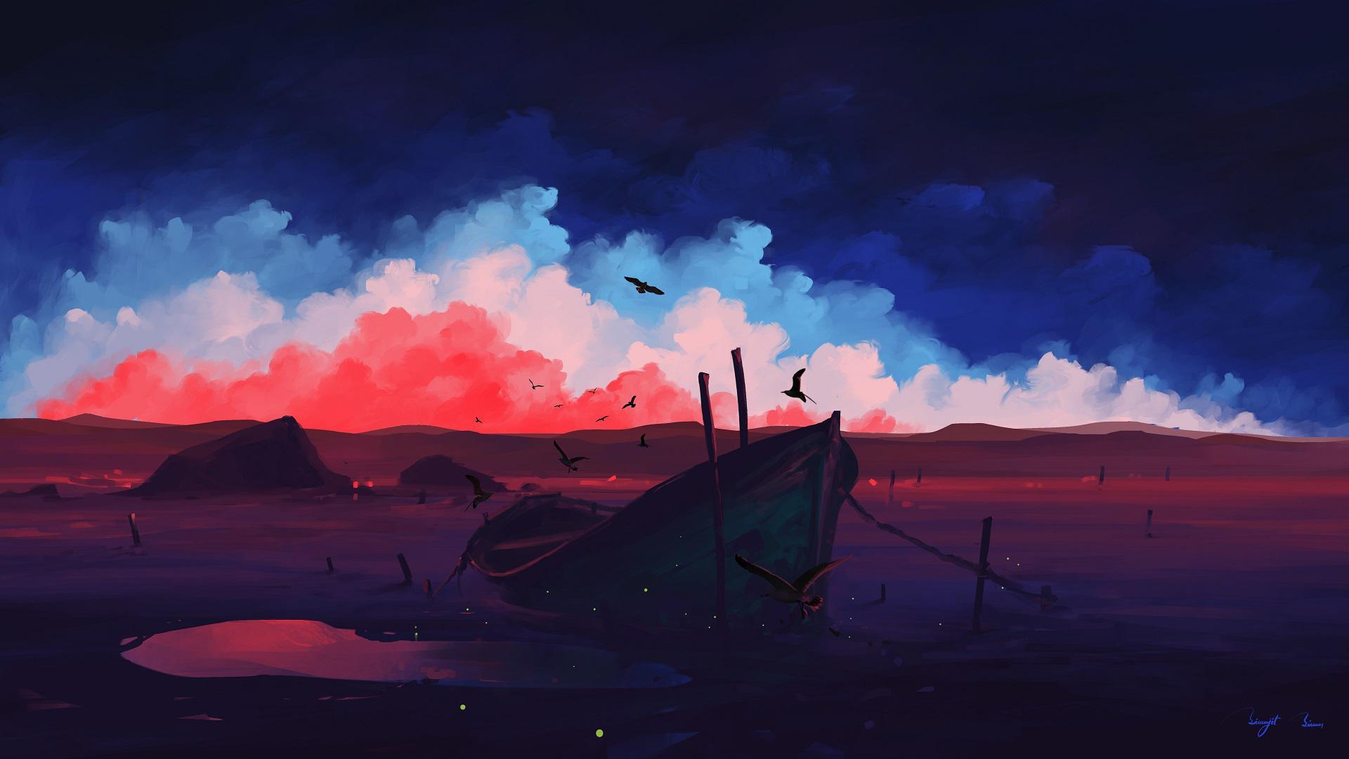1920x1080 Night Sky [1920x1080]: wallpaper