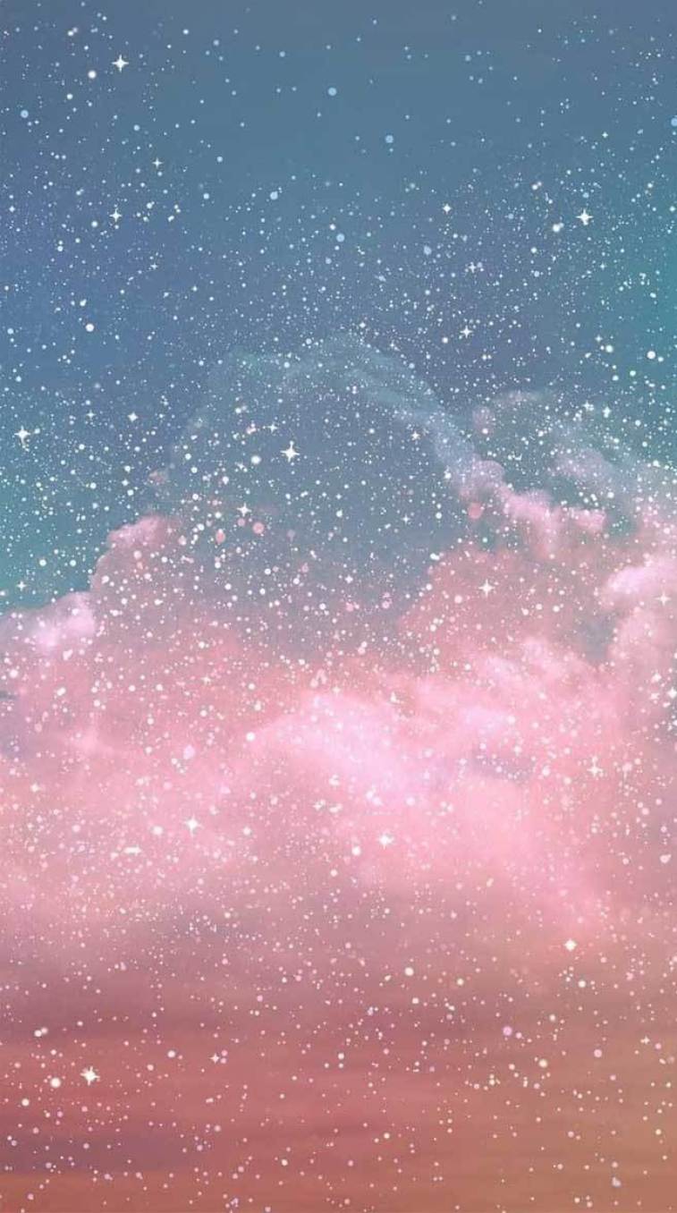 757x1356 pretty sky watercolor Wallpaper