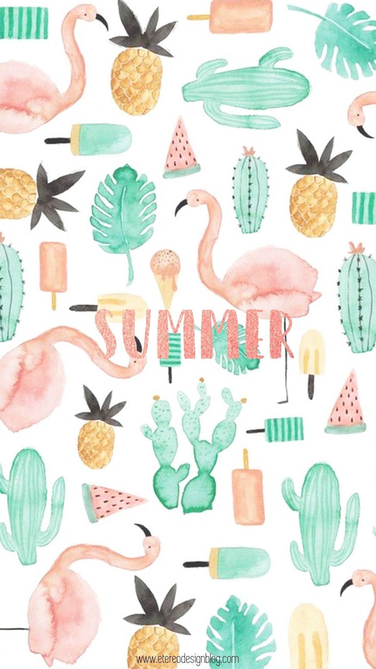 Kawaii Summer Wallpapers Top Free Kawaii Summer Backgrounds Wallpaperaccess