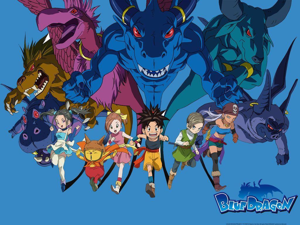 Blue Dragon Anime Wallpapers Top Free Blue Dragon Anime Backgrounds Wallpaperaccess