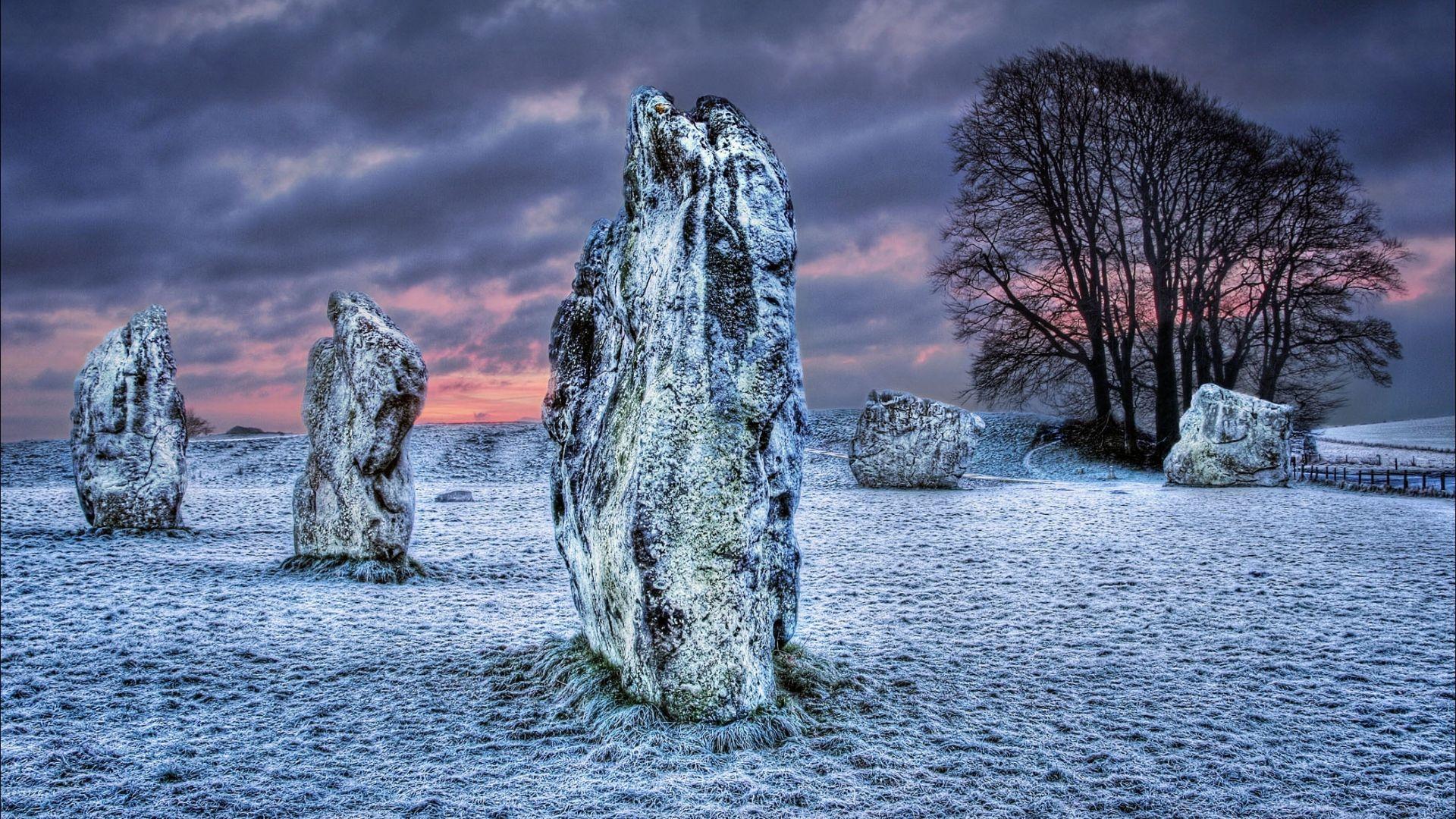 1920x1080 Download 1920x1080 HD Wallpaper stone ancient frost field wales united kingdom, Desktop Background HD