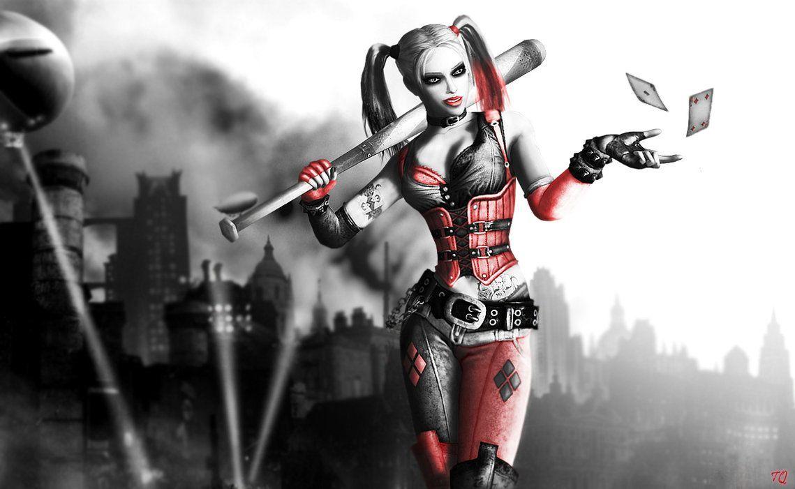 1139x701 Batman Arkham Knight Harley Quinn Wallpaper