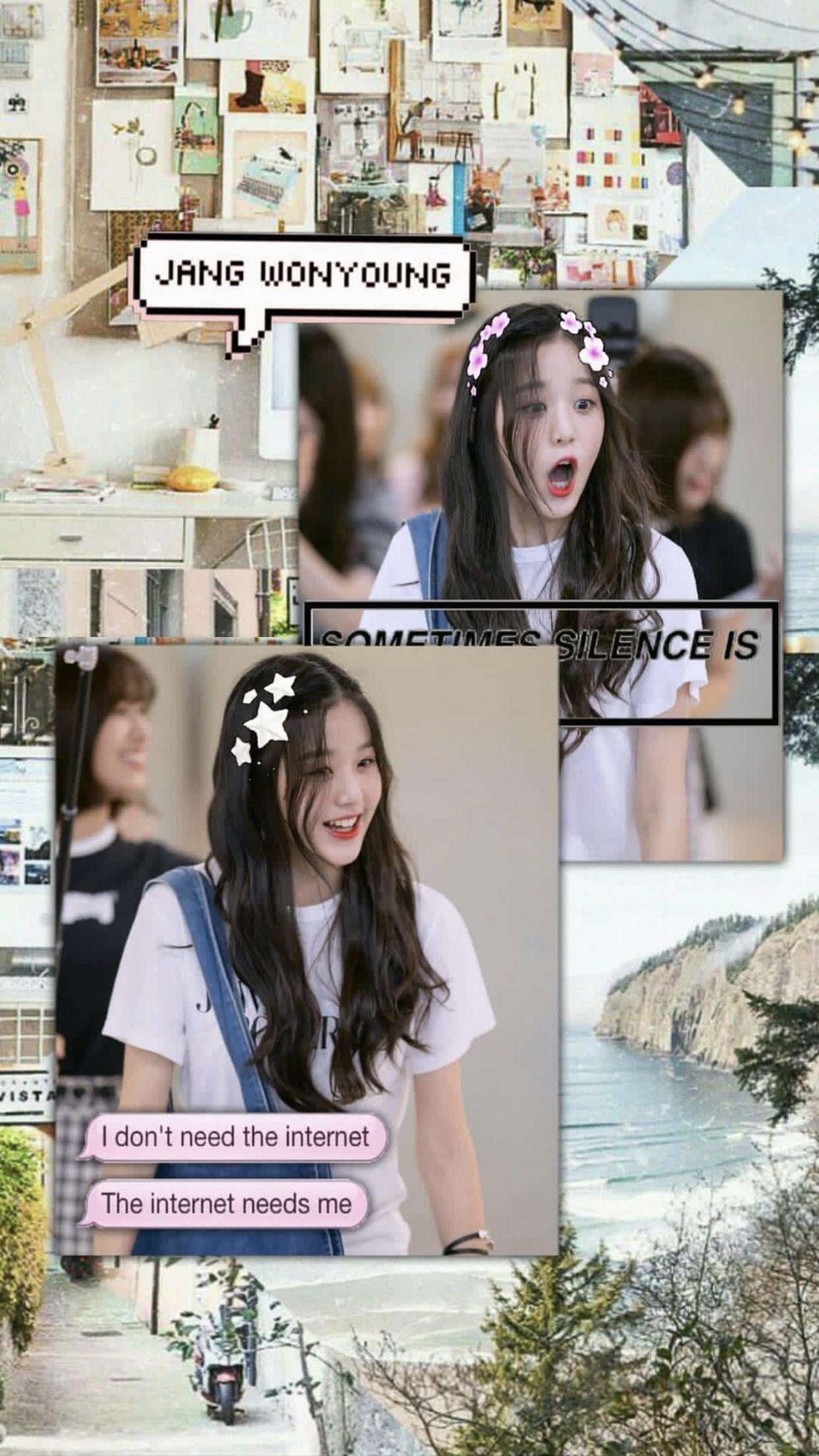 1242x2208 Wonyoung IZONE Wallpaper