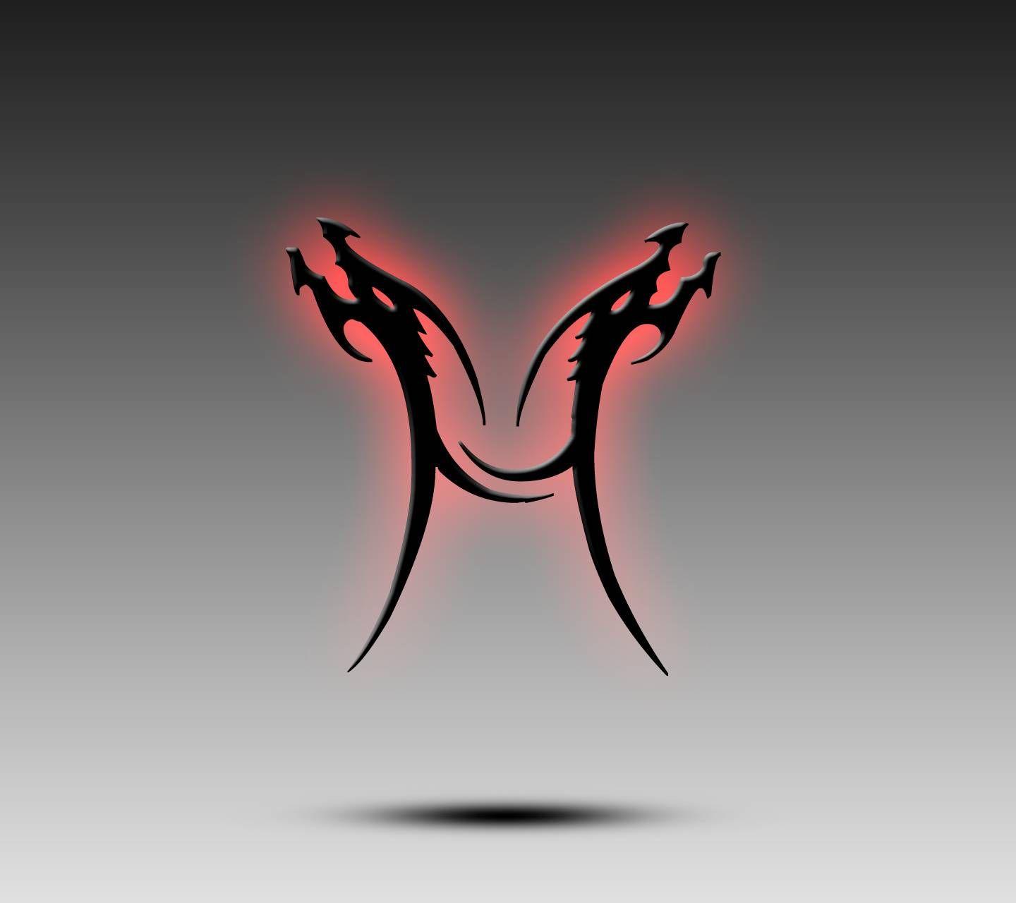 1440x1280 Dragon Alphabet H wallpaper