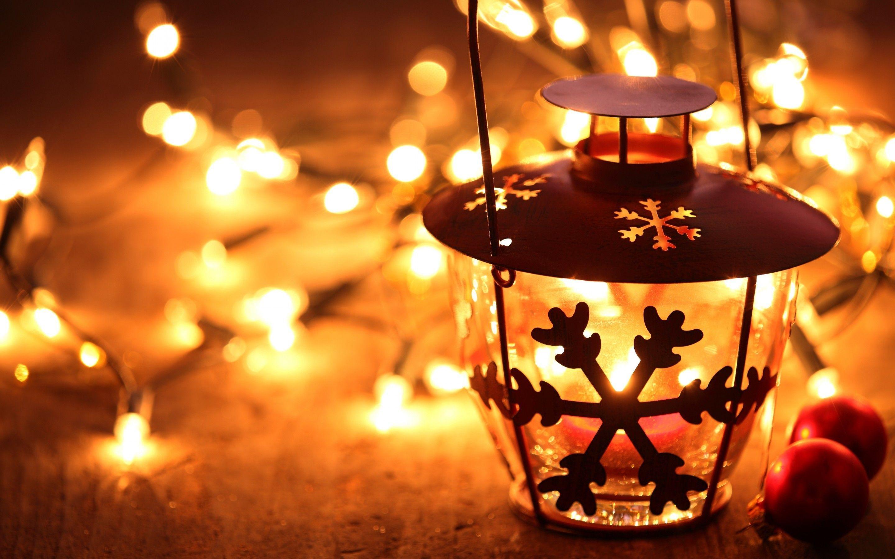 2880x1800 Christmas By Candlelight Wallpaper