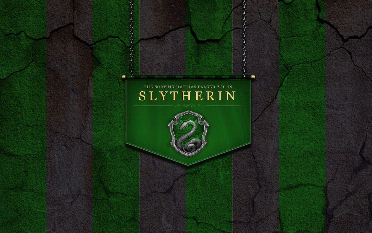 1440x900 Free download Wallpaper Slytherin wallpaper [1440x900] for your Desktop, Mobile & Tablet. Explore Slytherin Wallpaper. Gryffindor Wallpaper, Hogwarts Castle Wallpaper, Hogwarts Crest Wallpaper