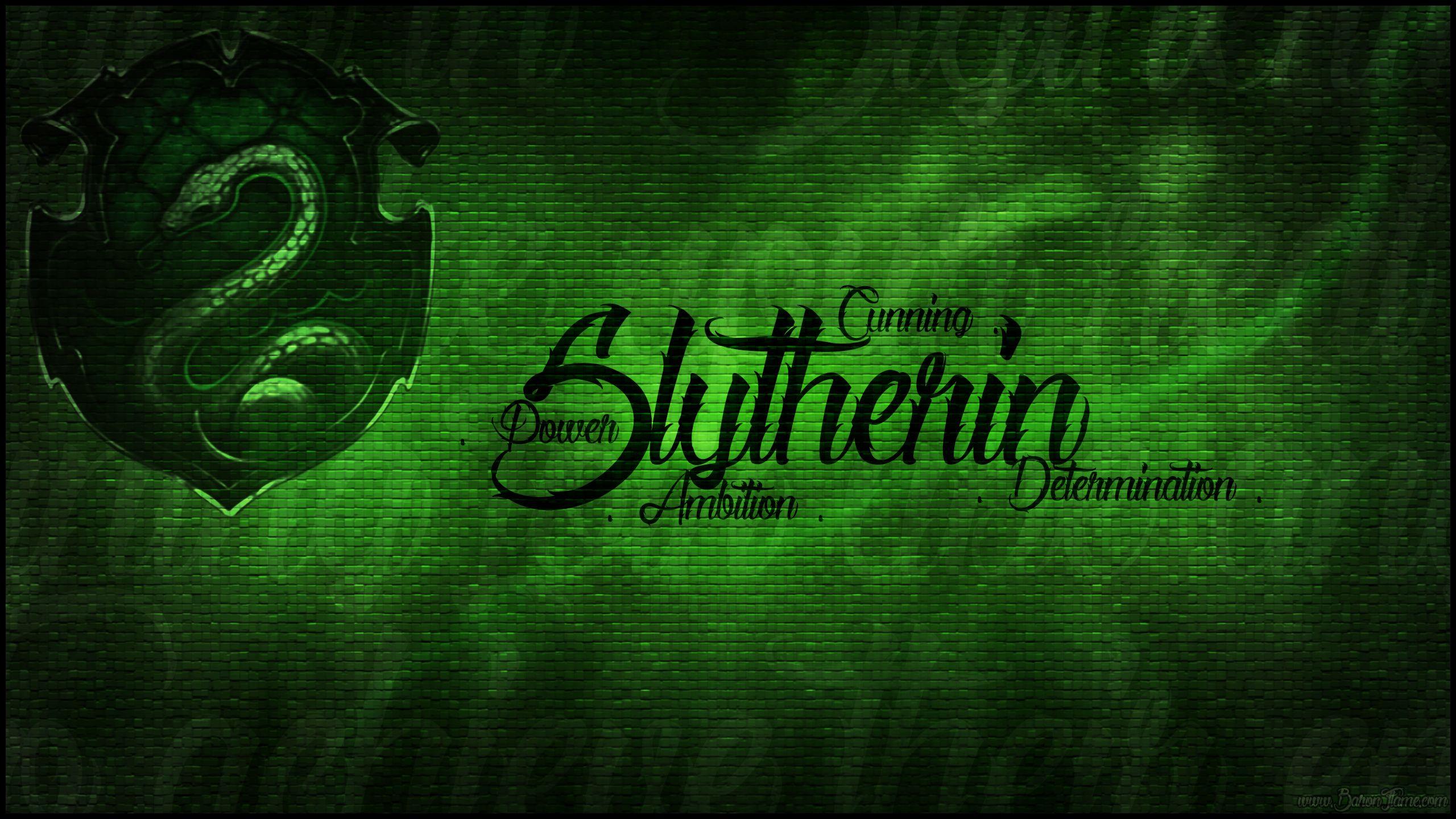 2560x1440 Slytherin Wallpaper