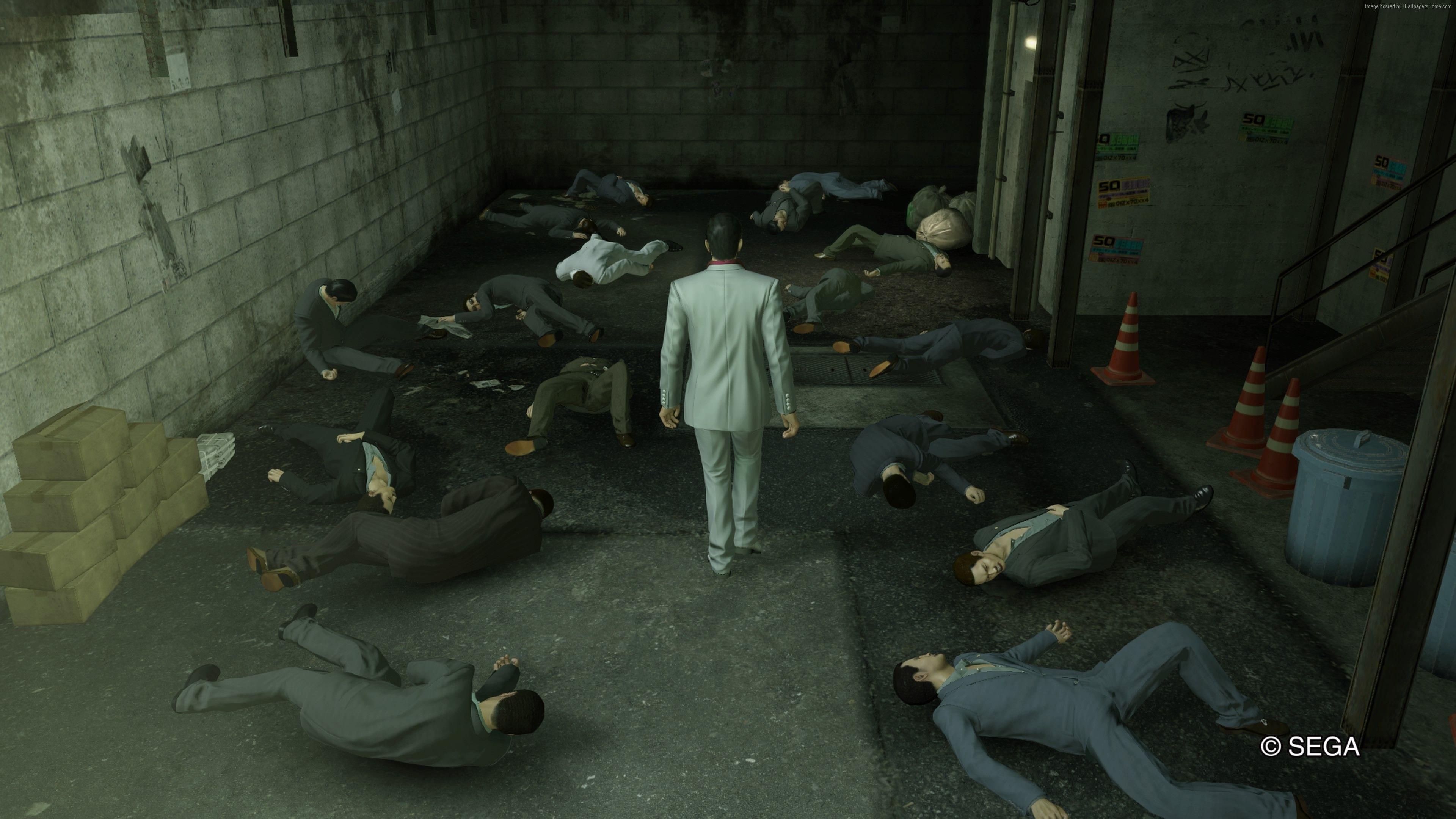 3840x2160 Wallpaper Yakuza: Kiwami Tokyo Game Show screenshot, 4k, Games
