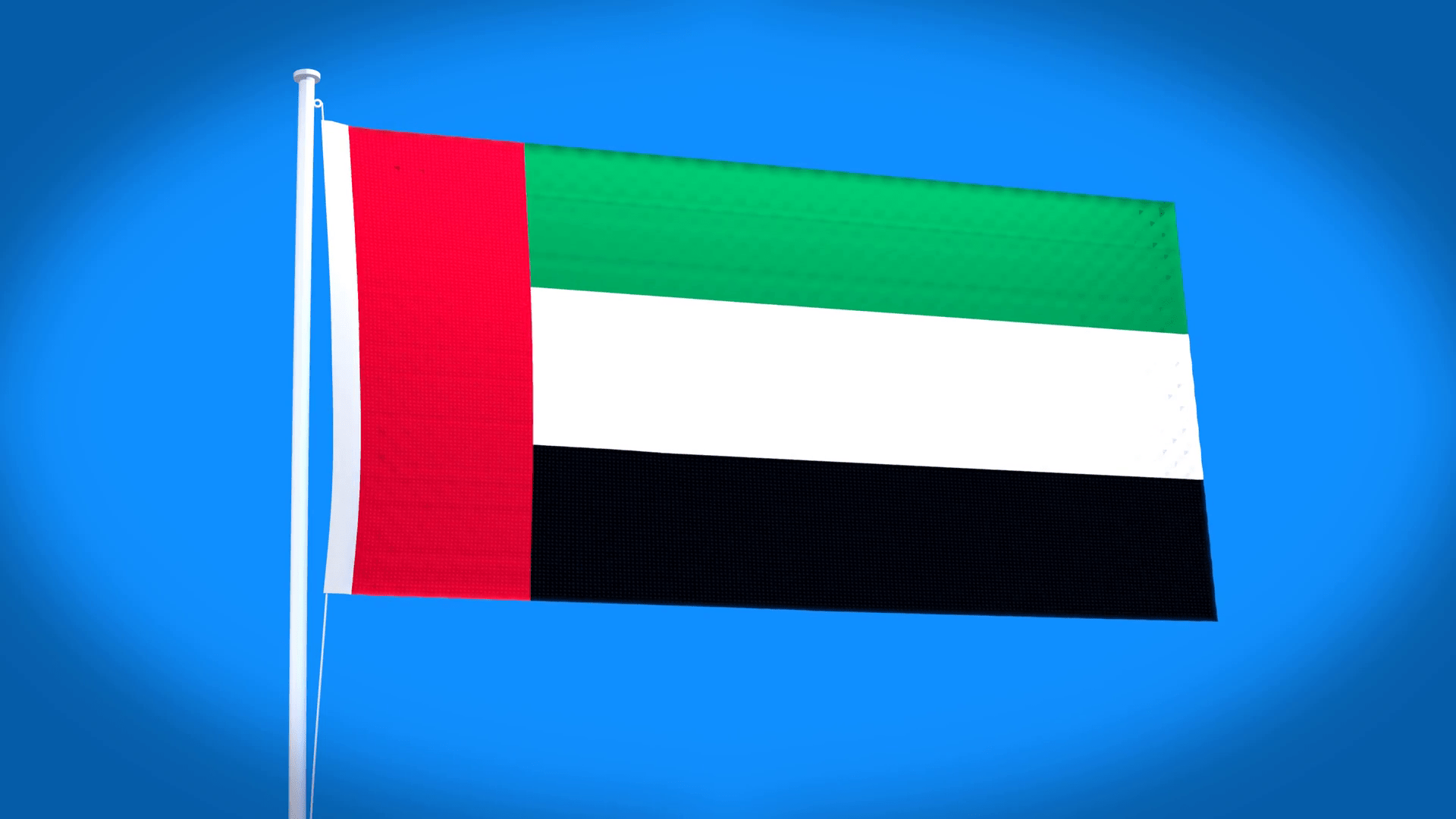1920x1080 Uae National Flag Wallpaper & Background Download