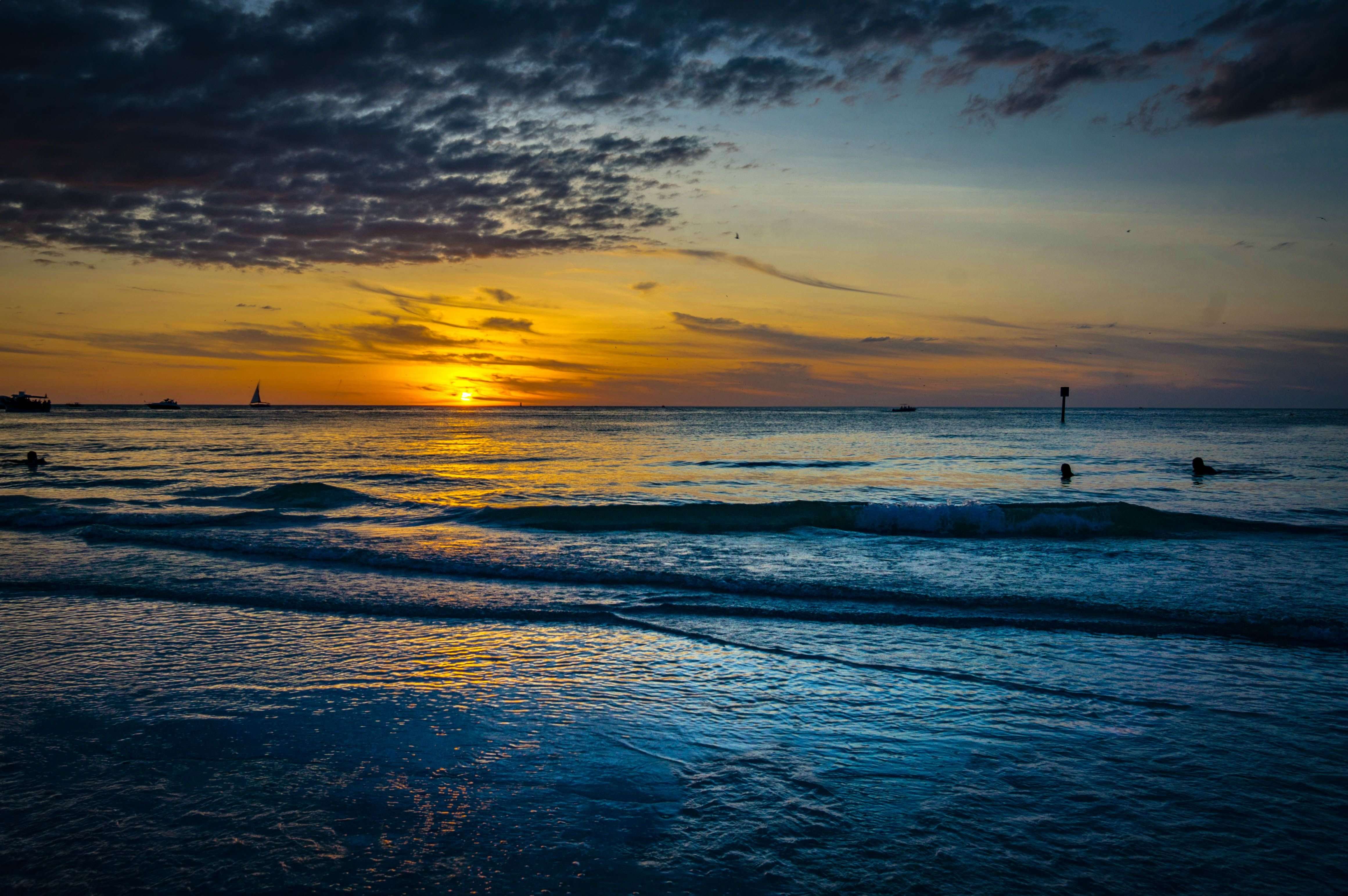 4642x3085 Sunset Wallpaper Clearwater Beach
