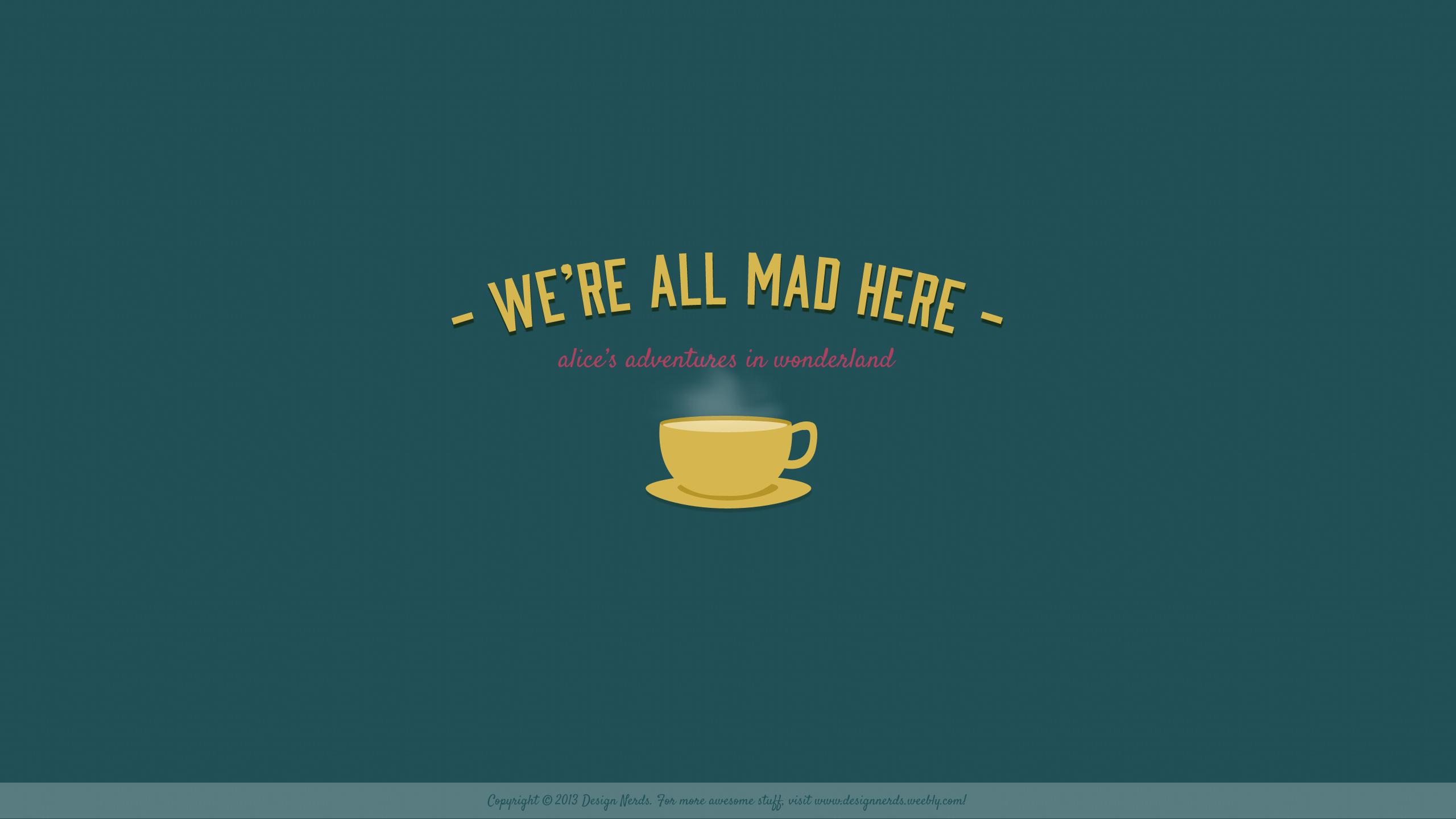 2560x1440 Alice In Wonderland Computer Wallpaper