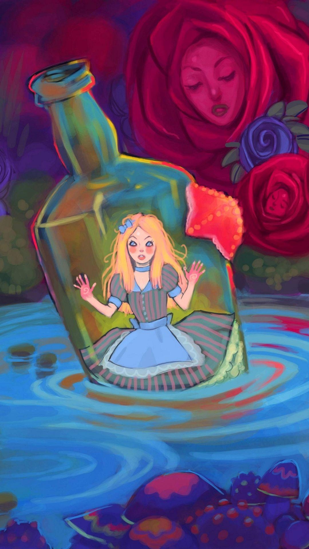 Alice in Wonderland Phone Wallpapers - Top Free Alice in Wonderland ...