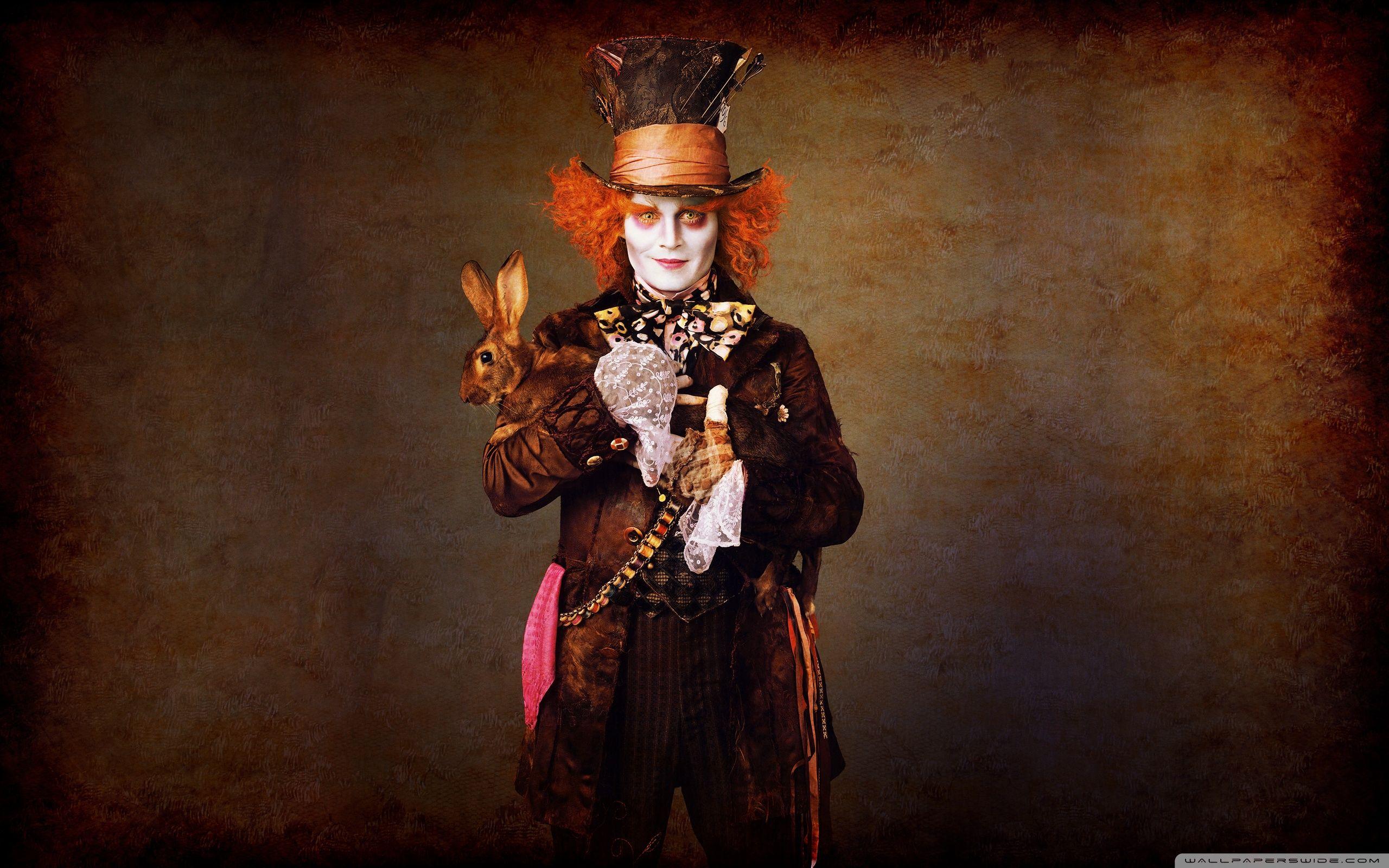 2560x1600 Johnny Depp In Alice In Wonderland Ultra HD Desktop Background Wallpaper for 4K UHD TV : Widescreen & UltraWide Desktop & Laptop : Tablet