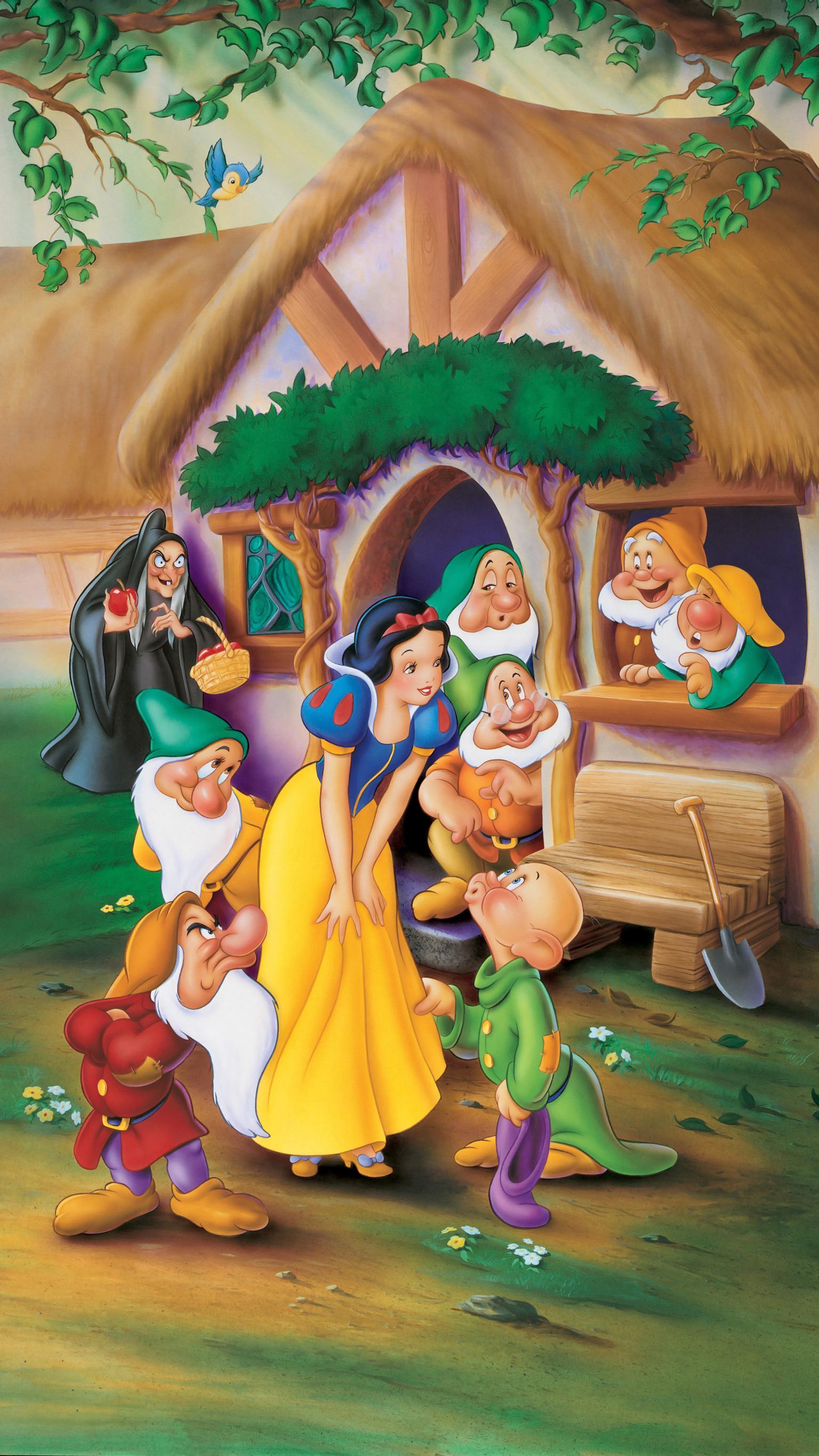 1536x2732 Snow White and the Seven Dwarfs (1937) Phone Wallpaper