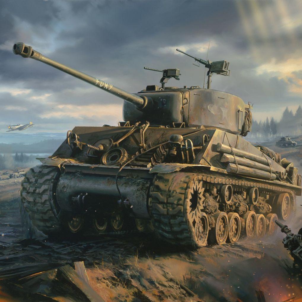 1019x1019 WWII Fury Sherman M4A2E8 (76) Wallpaper Engine. Download Wallpaper Engine Wallpaper FREE