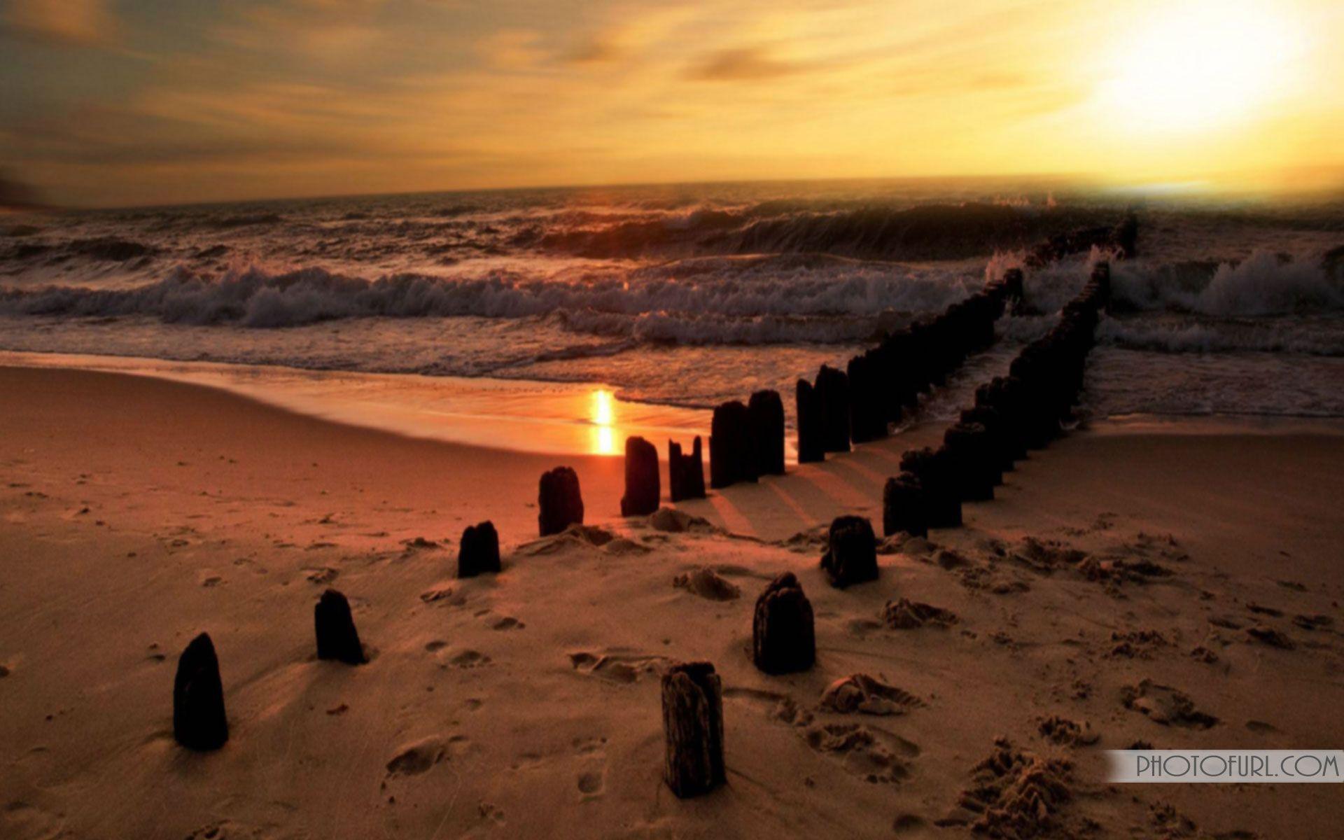 1920x1200 Beautiful Beach Scenery Wallpaper