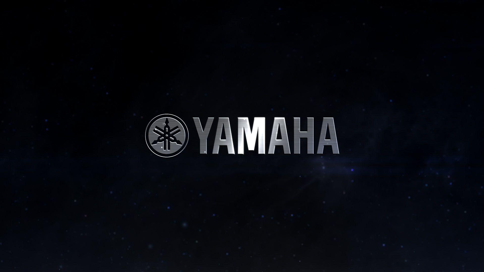 1920x1080 Blue Yamaha Logo Wallpaper