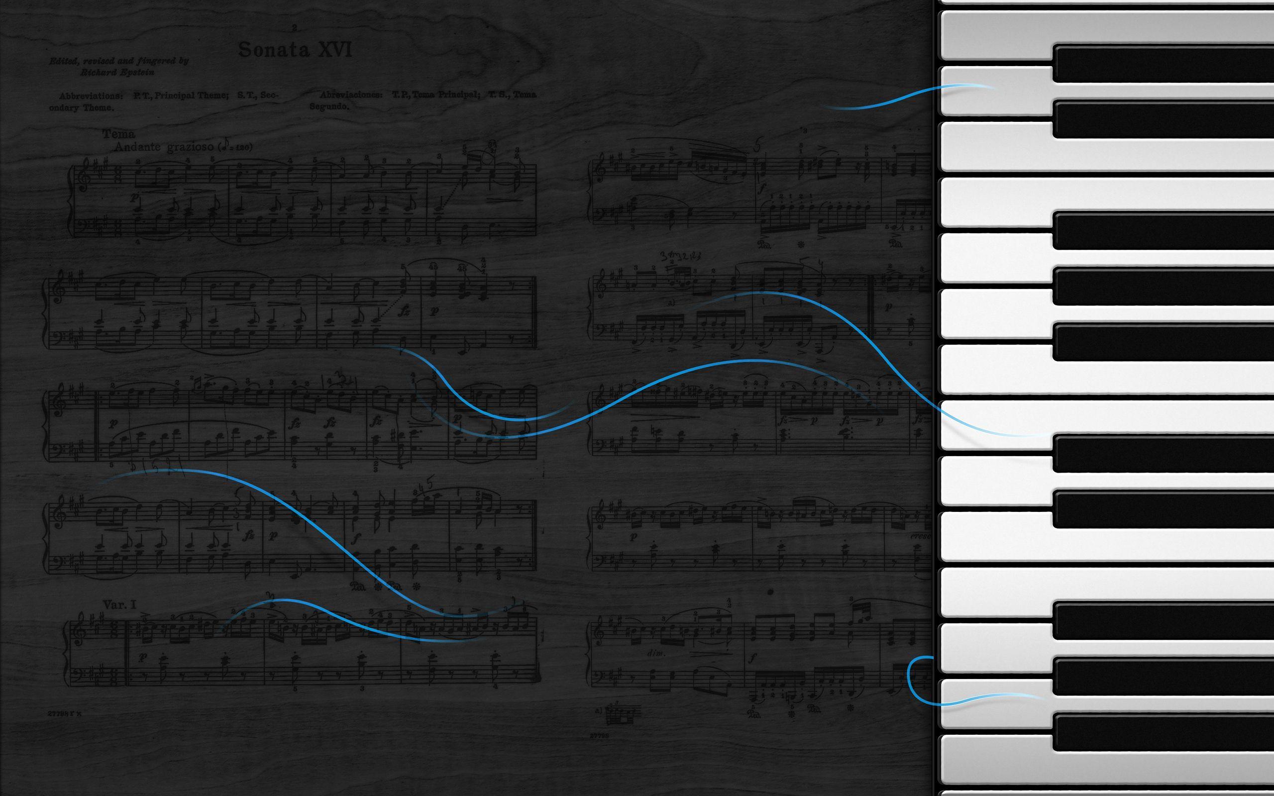 2560x1600 Piano Desktop Wallpaper