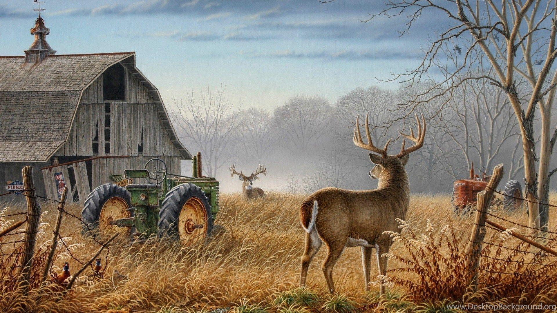 1920x1080 Beautiful Fall Farm Landscape Wallpaper Zibrato Desktop Background