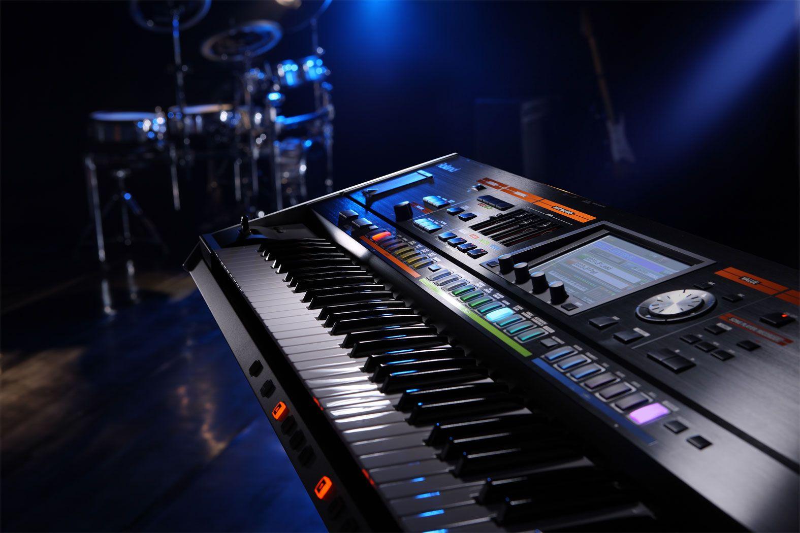 1575x1050 Roland Jupiter 80 Synthesizer Keyboard Wallpaper HD HD Wallpaper