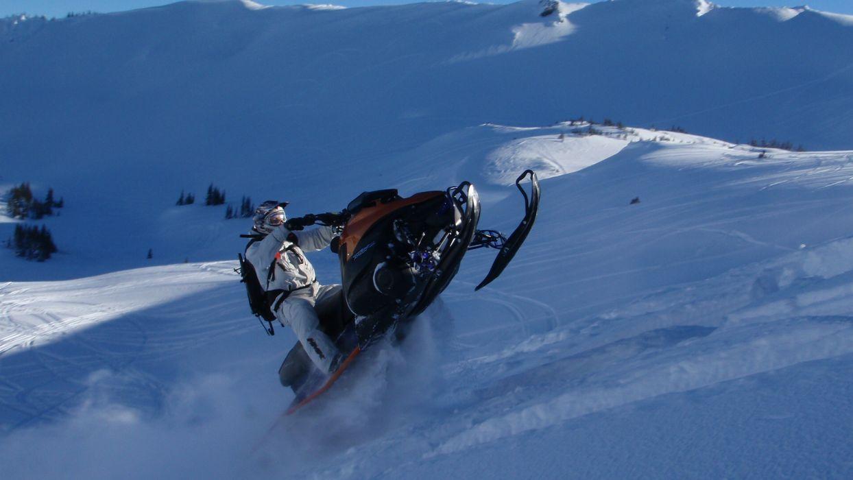 1244x700 YAMAHA NYTRO snowmobile winter sled snow t wallpaperx1080