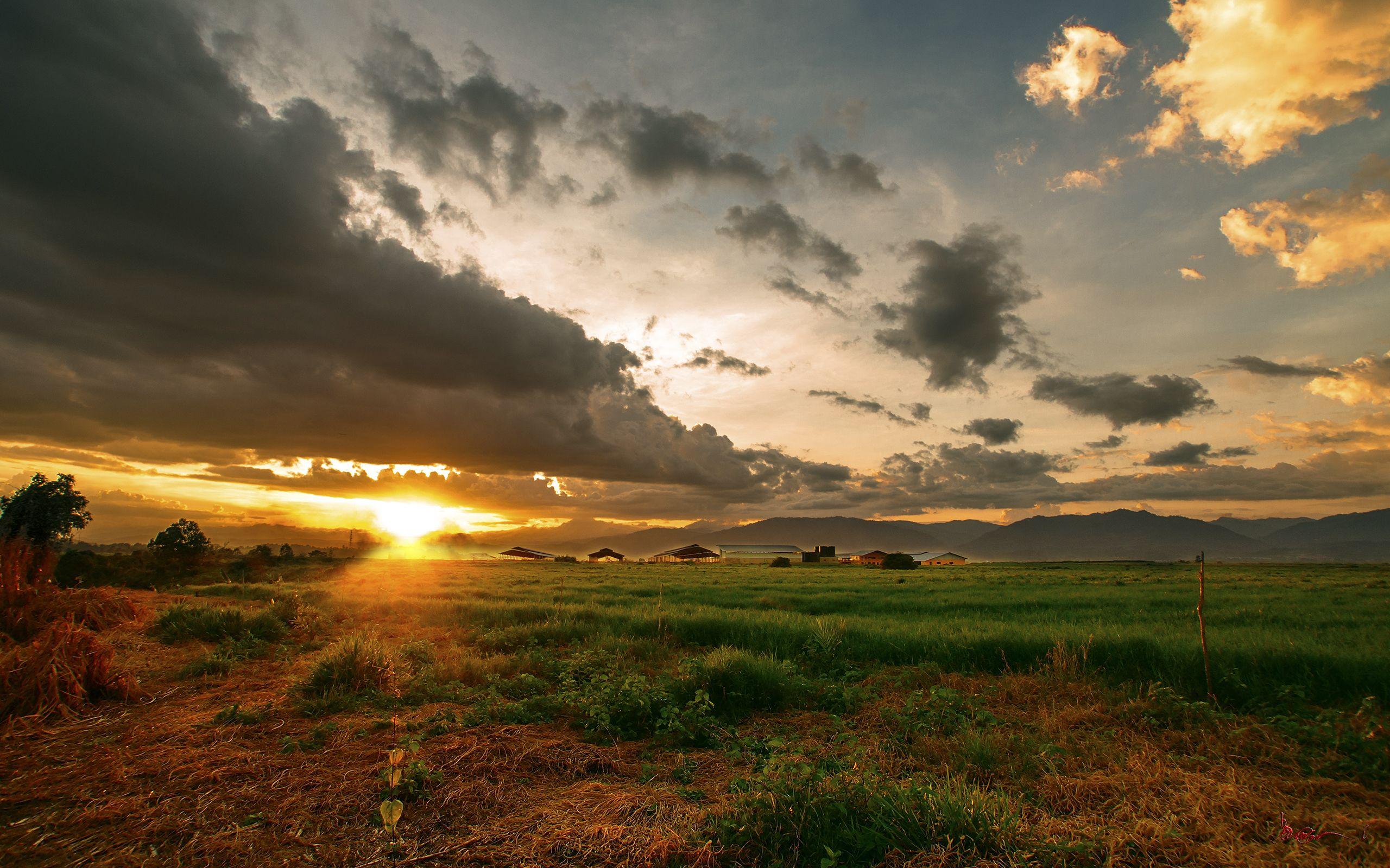 2560x1600 Farm Wallpaper 16693 2560x1600px