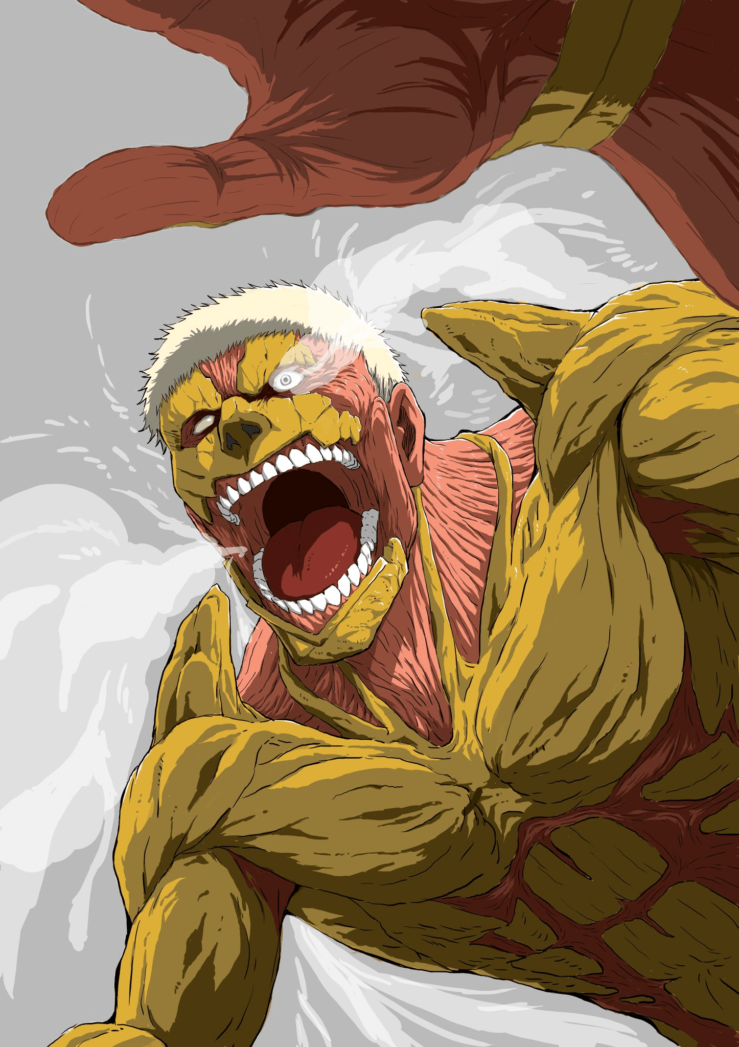 1446x2048 Armored Titan Wallpaper