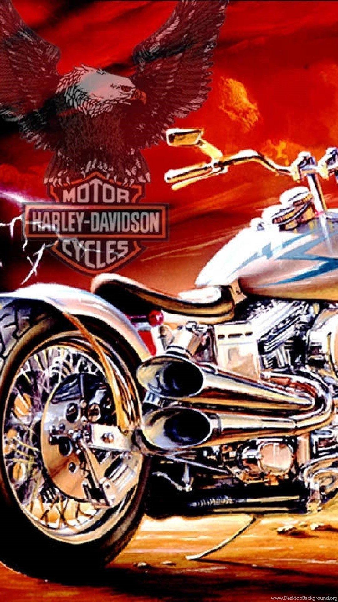 Harley Davidson Mobile Wallpapers  Top Free Harley Davidson Mobile  Backgrounds  WallpaperAccess