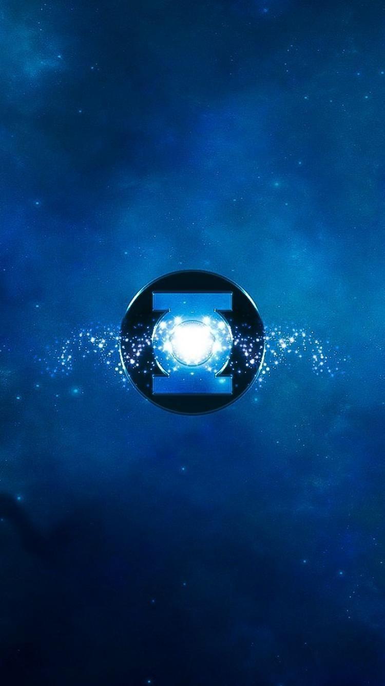 blue lantern iphone wallpaper