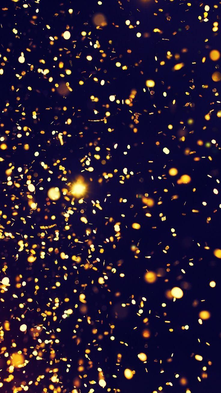 736x1308 Festive Glitter & Gold iPhone 11 Wallpaper