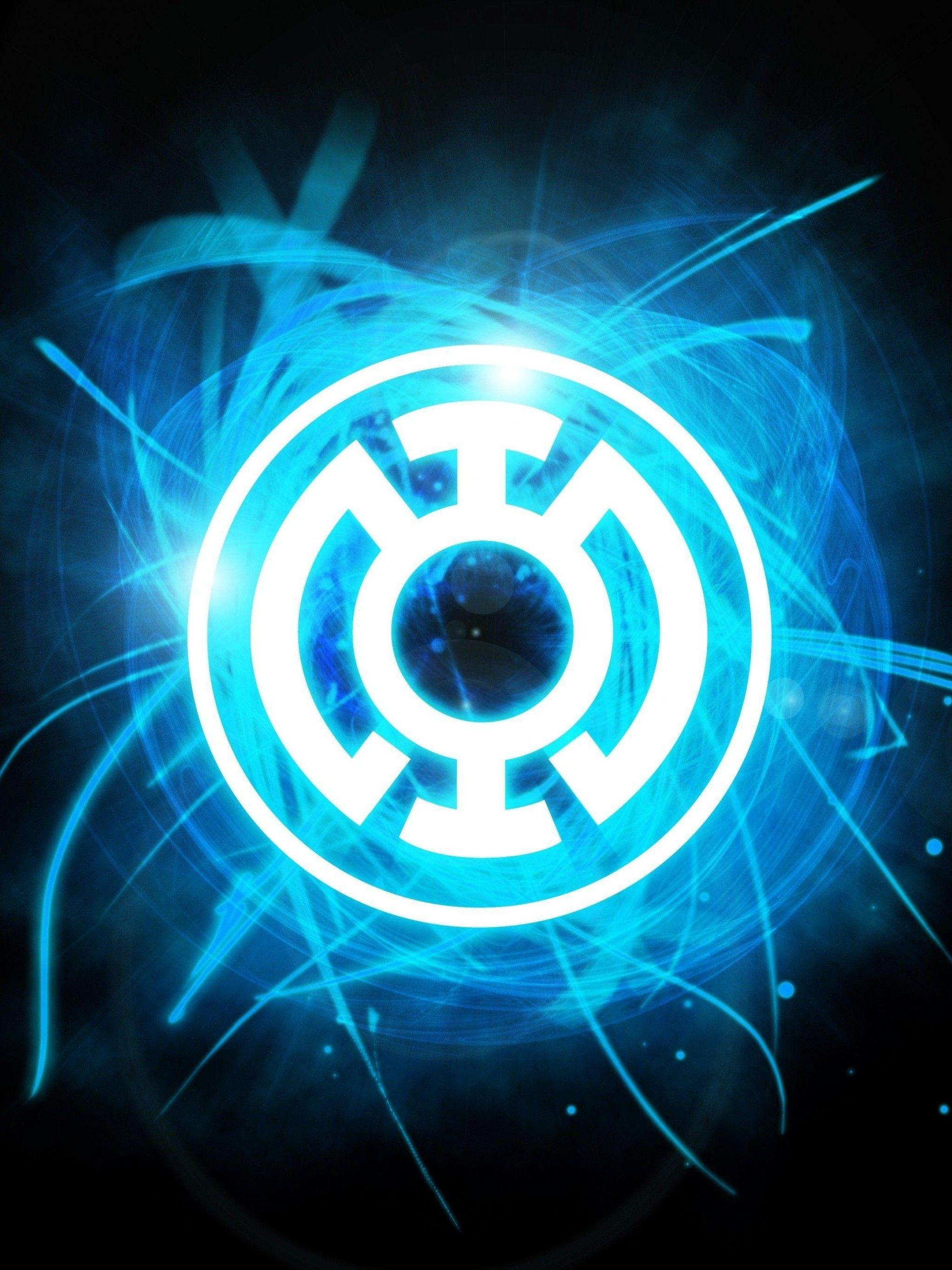 2048x2732 Blue Lantern Wallpaper