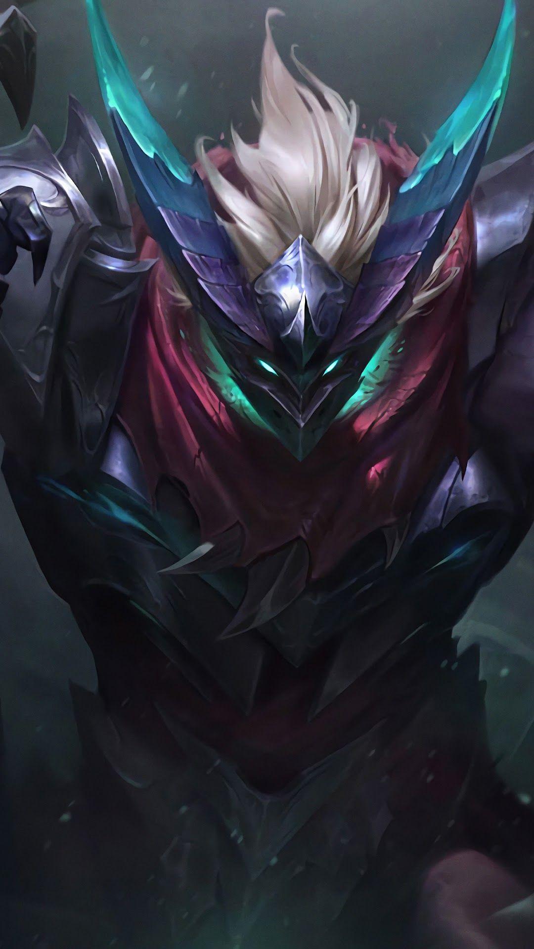 1080x1920 Dragon Knight Mordekaiser New Splash Art LoL 4K Wallpaper
