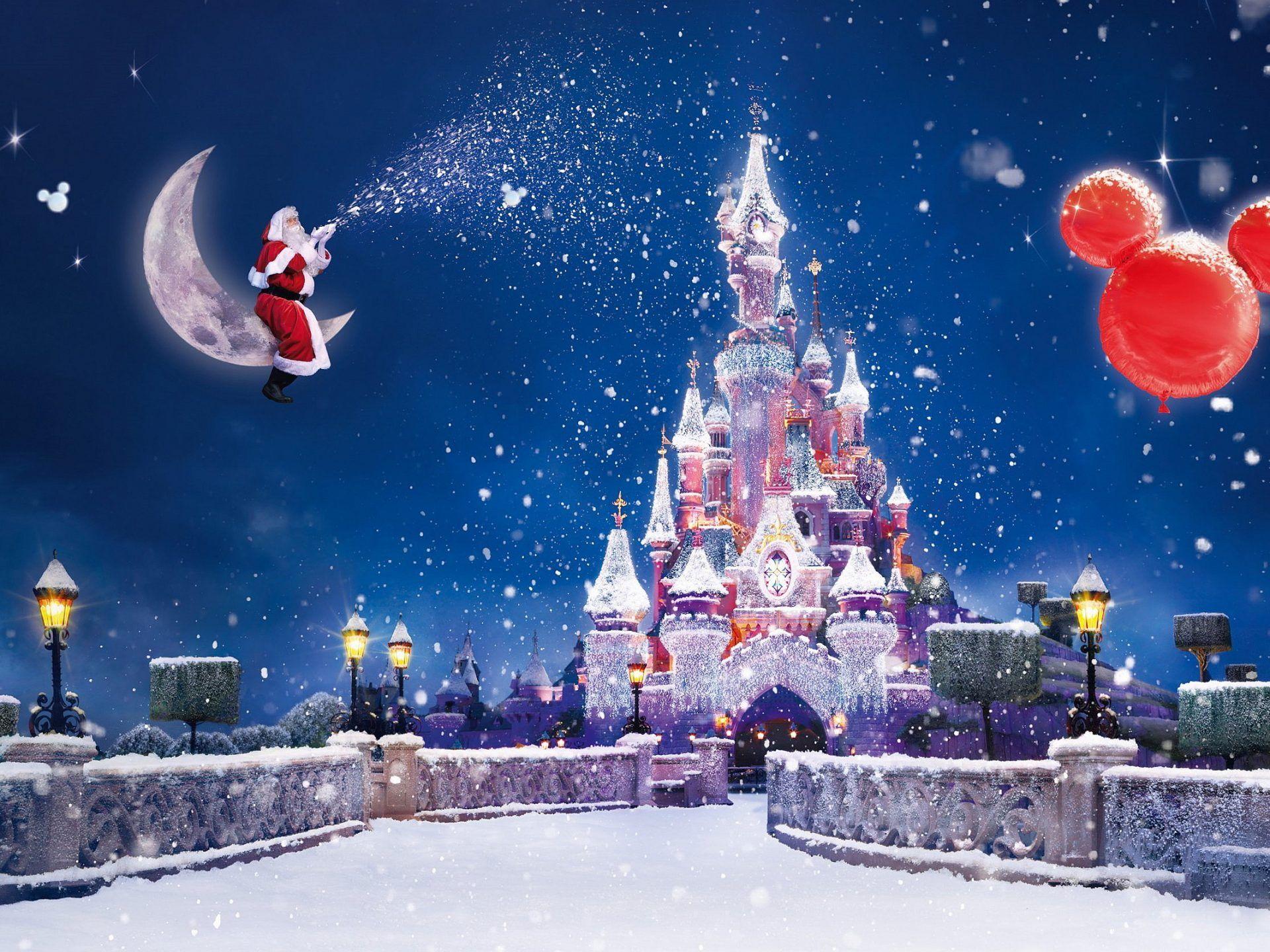 1920x1440 Happy Christmas And New Year Santa Claus In Disney Full HD Wallpaper 2560x1600 :