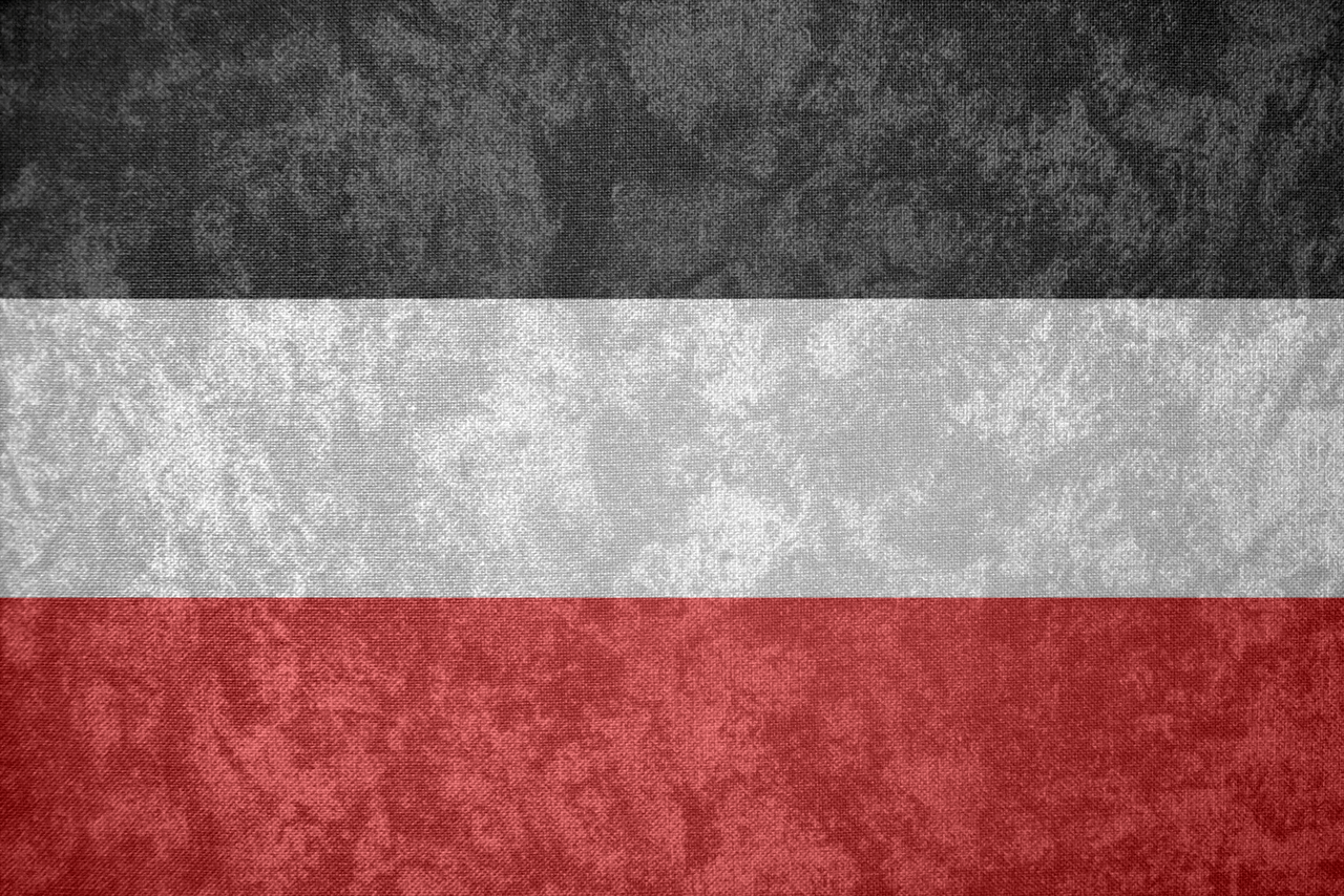 1280x854 German Empire Grunge Flag (1871)