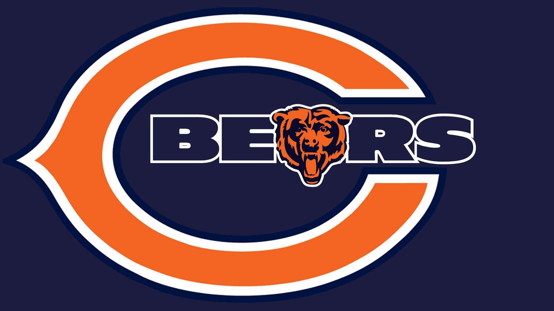 1920x1080 Chicago Bears Logo Wallpaper