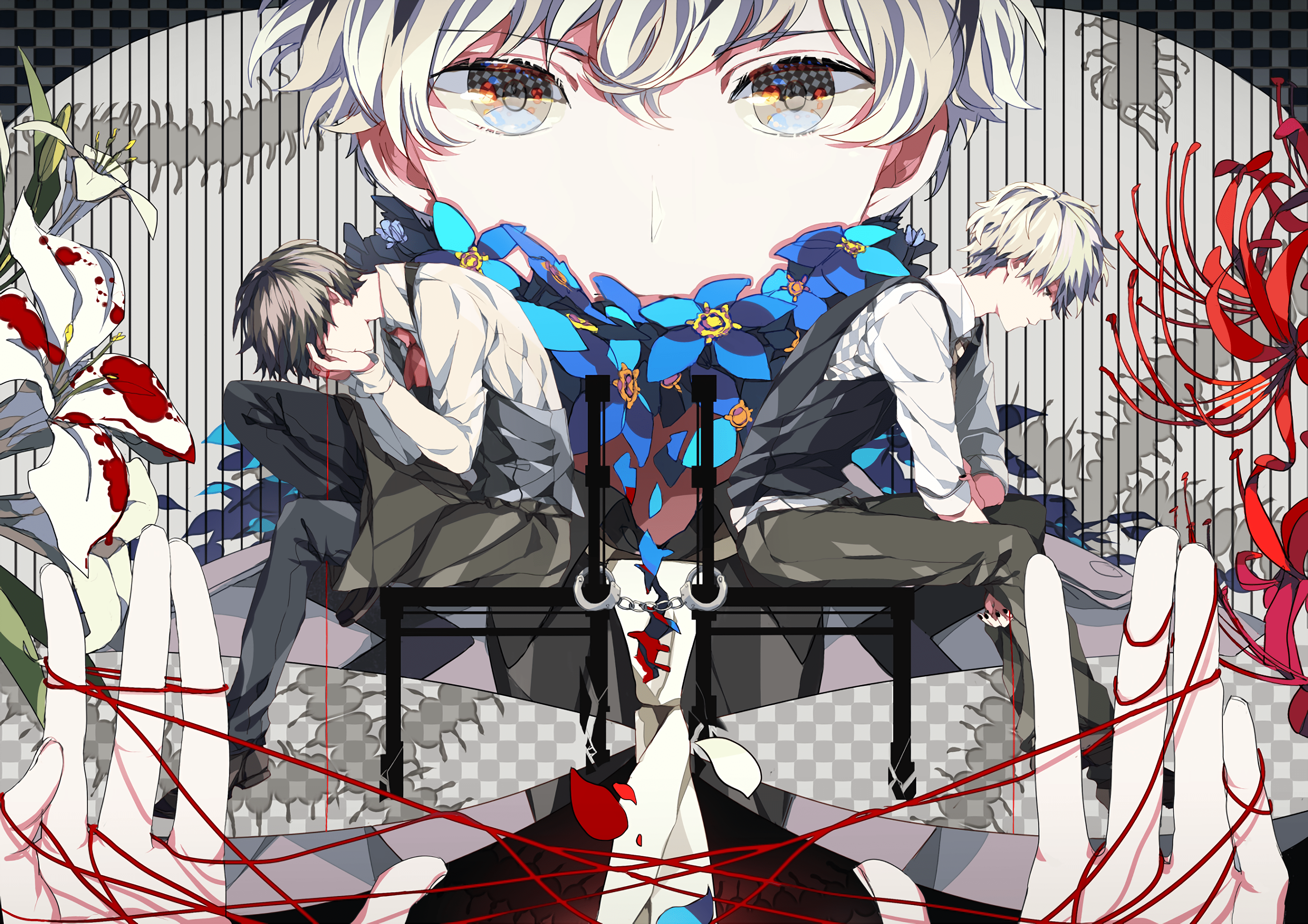 3840x2714 Ken Kaneki Haise Sasaki Tokyo Ghoul Re Wallpaper:3840x2714
