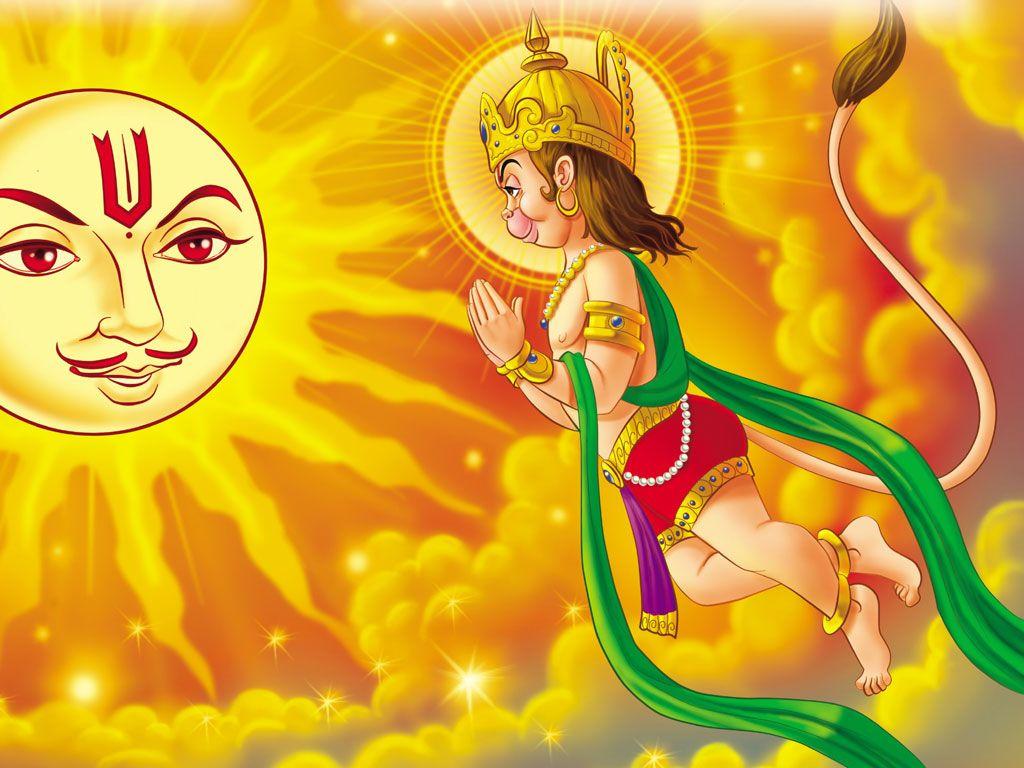 1024x768 Free Bal Hanuman Wallpaper your Desktop