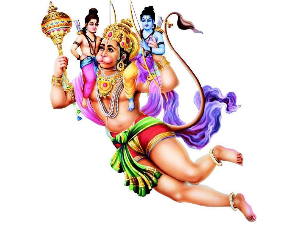 1024x768 FREE Download Bal Hanuman Wallpaper