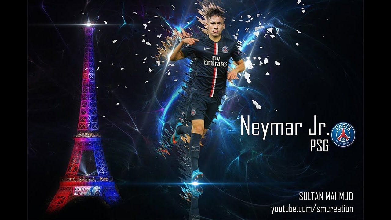 1280x720 Neymar Jr. Official PSG Presentation 2017. Hướng dẫn thao tác ảnh.  Neymar hình nền