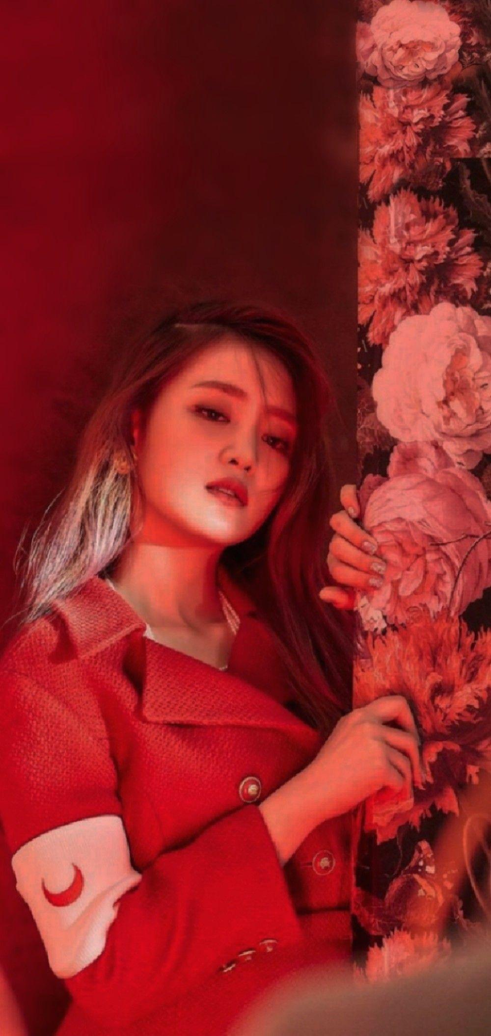 1000x2111 G)I DLE MINNIE LOCKSCREEN