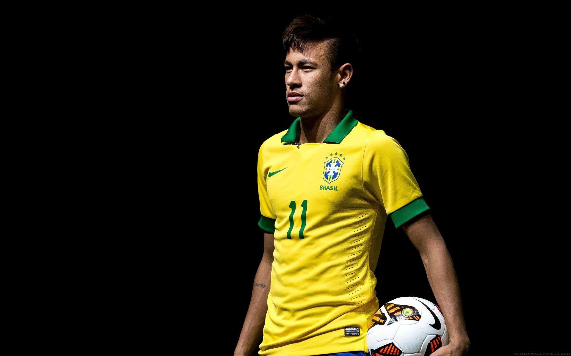 Hình nền HD 1920x1200 Neymar Brazil