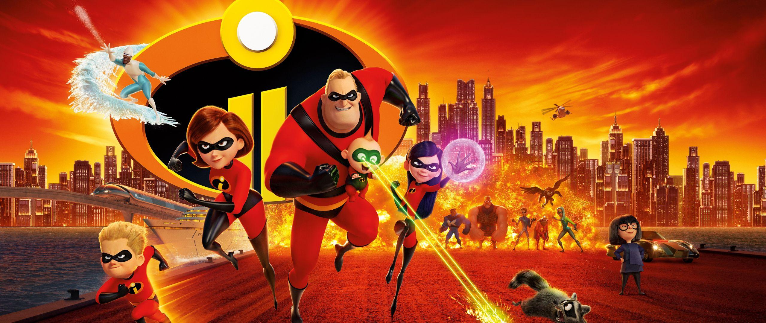 2560x1080 The Incredibles 2 Wallpaper