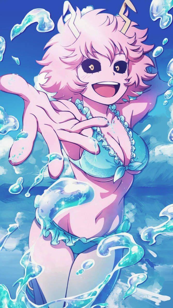 670x1192 Mina Ashido Wallpaper