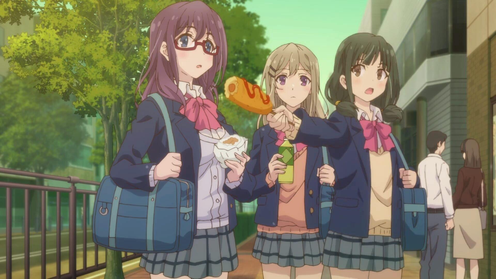 1920x1080 Adachi and Shimamura Ep 8. Animation. TBS