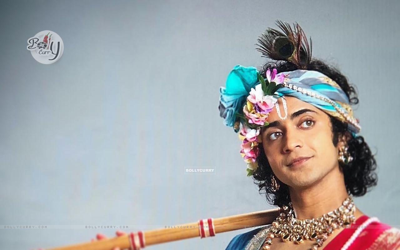 1280x800 Wallpaper Mudgalkar as Krishna from RadhaKrishn size:1280x800