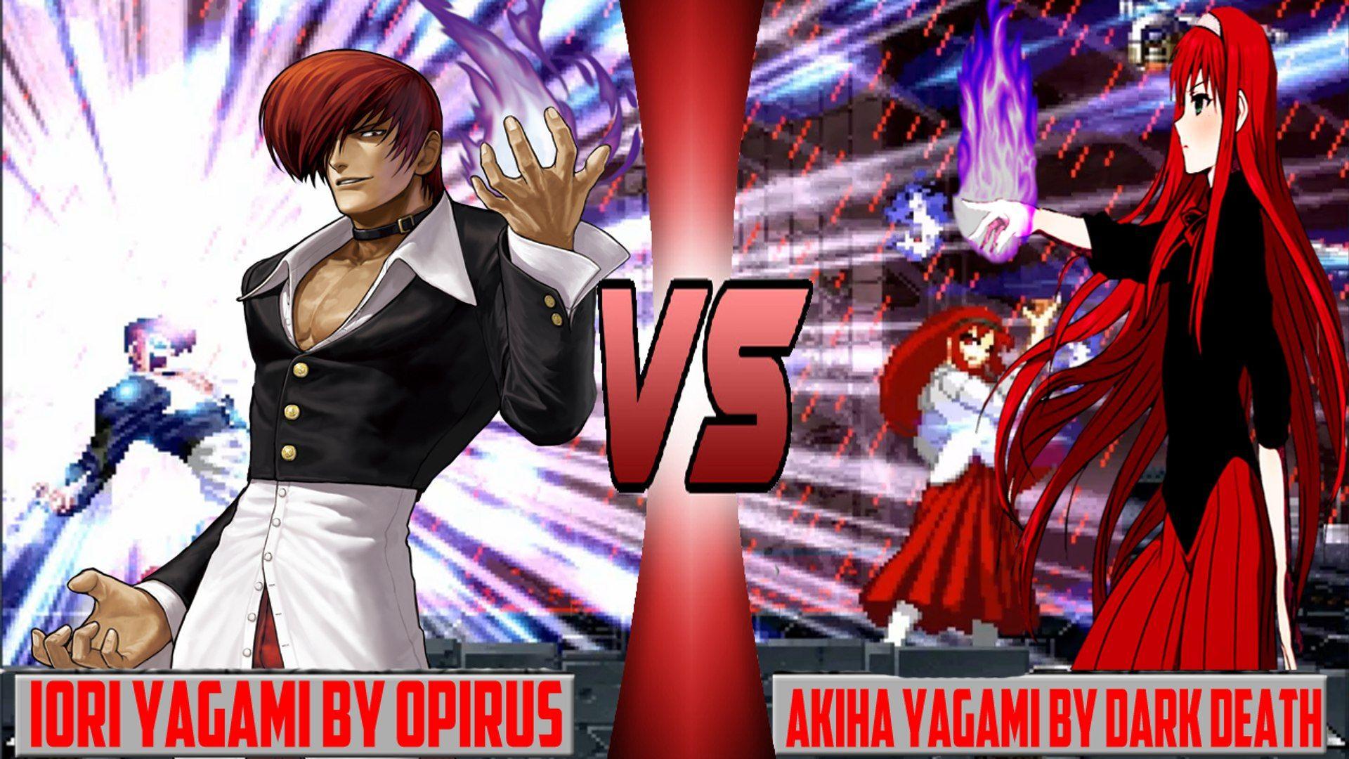 1920x1080 Mugen Iori Yagami (Opirus) vs. Akiha Yagami (Dark Death)